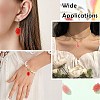 12Pcs 2 Colors Resin Pendants RESI-CJ0004-71-7
