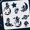 PET Hollow Out Drawing Painting Stencils DIY-WH0391-0345-3