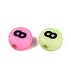 Opaque Acrylic Beads SACR-Q001-12A-3