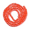 Electroplate Glass Beads Strands EGLA-A044-P2mm-A21-3