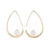 Natural Gemstone Dangle Earrings EJEW-JE03593-3