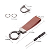 Genuine Leather Car Key Keychain JX273A-7