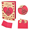 Birthday Wooden Greeting Cards DIY-CP0011-91E-6