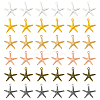 60Pcs 6 Colors Tibetan Style Alloy Pendants FIND-SC0016-86-1