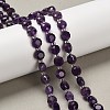 Natural Amethyst Beads Strands G-B153-A13-1