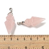 Natural Mixed Stone Pointed Pendants G-F766-08AS-4