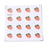 8 Sheets Plastic Waterproof Self-Adhesive Picture Stickers DIY-XCP0003-89-2