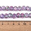 Handmade Luminous Lampwork Beads Strands LAMP-N037-01H-4
