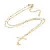 304 Stainless Steel Pendant Necklaces NJEW-H029-02G-X-2
