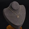 925 Sterling Silver Colorful Cubic Zirconia Constellation Pendant Cable Chain Necklaces for Women STER-R009-01G-12-3