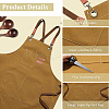Canvas Cotton Apron AJEW-WH20060-29A-5