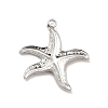 Non-Tarnish 304 Stainless Steel Pendants X-STAS-I197-019P-2