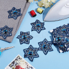 Iron on/Sew on Ethnic Style Embroidery Flower Polyester Lace Ribbons OCOR-WH0060-47B-4