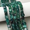 Natural Dragon Veins Agate Beads Strands G-G177-E03-05-5