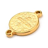 Religion 304 Stainless Steel Connector Charms X-STAS-L270-09G-3