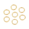 Brass Closed Jump Rings KK-D257-01G-04-1