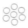 304 Stainless Steel Closed Jump Rings STAS-G393-06P-19-1