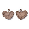 Spray Painted Alloy Pendants PALLOY-T077-118C-RS-2