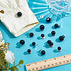 48Pcs 3 Styles Plastic Pearl No Sewing Buttons FIND-NB0006-78A-4