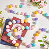 Cotton Christmas Pompom Ball String Ornaments AJEW-WH20020-101C-4