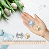 1Pc 201 Stainless Steel Commemorative Coins AJEW-CN0001-92B-02-4