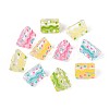 Glass Enamel Beads Strands GLAA-T028-05-3
