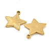 Ion Plating(IP) 304 Stainless Steel Pendants X-STAS-P365-09G-2