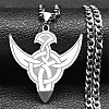 Non-Tarnish 304 Stainless Steel Necklaces NJEW-Q338-12P-1