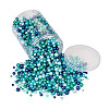 Baking Paint Pearlized Glass Pearl Round Beads HY-CW0001-01-3