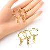 20Pcs Iron Split Key Rings IFIN-YW0003-01G-4