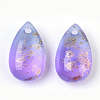 Two Tone Transparent Spray Painted Glass Charms LS-X-GLAA-T017-02-B02-2