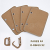 Velvet Brooch Pin Display Organizer DJEW-WH0011-04A-3