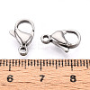 304 Stainless Steel Lobster Claw Clasps STAS-T065-13mm-34P-3