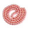 Baking Paint Pearlized Glass Pearl Round Bead Strands HY-Q003-10mm-77-A-3