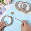 3 Rolls Linen Adhesive Tape for Scrapbook AJEW-GF0012-49A-3
