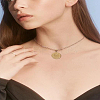 2Pcs 2 Colors 304 Stainless Steel Pendants STAS-LP0003-92A-3
