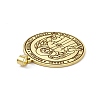 304 Stainless Steel Pendants STAS-C063-06G-03-3