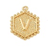 Brass Pendants KK-B126-01G-V-1