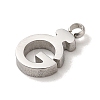 Non-Tarnish 304 Stainless Steel Charms STAS-L022-287P-2