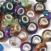 66Pcs 11 Colors Rondelle Resin European Beads RPDL-TA0001-01-11