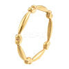 Ion Plating(IP) 201 Stainless Steel Finger Ring for Men Women RJEW-N038-131LG-1