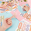 Colorful Vinyl Letter Waterproof Decorative Stickers DIY-WH0349-117B-3