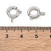 Brass Spring Ring Clasps KK-CBA1AE8-05C-P-3