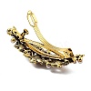 Flower Alloy Rhinestone Hair Barrettes LS-PHAR-S604-01AG-01-3