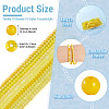 10 Strands 10 Styles Electroplate Opaque Glass Beads Strands GLAA-TA0003-60-4