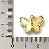 Rack Plating Brass Micro Pave Cubic Zirconia Pendant KK-H485-07G-02-3