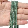 Natural Green Aventurine Heishi Beads Strands G-A299-A01-01-2