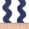 10 Yards Polyester Wavy Fringe Trim Ribbons OCOR-XCP0003-01-4