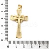 Brass Micro Pave Cubic Zirconia Pendants KK-A266-06B-G-3