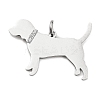 Non-Tarnish 304 Stainless Steel Pendants STAS-E205-09P-1